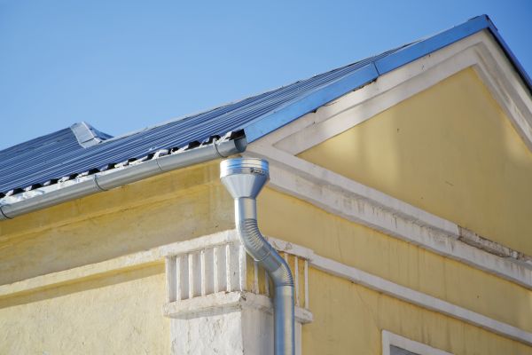 Steel Downspout Installation in Kansas City