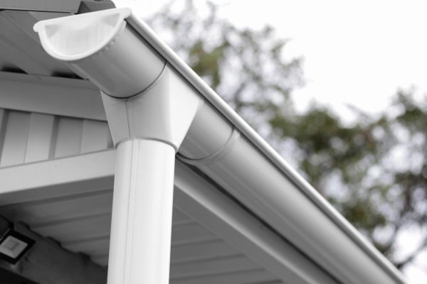 Curved Gutter Installation in Kansas City