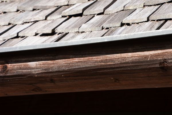 Wood Rain Gutter Installation in Kansas City